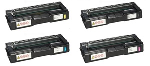 Ricoh Original 40754 Toner Cartridge Multipack (407543/4/5/6)