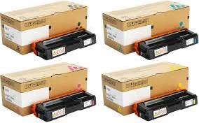 Original Ricoh 40771 Toner Cartridge Multipack (4077116/17/18/19)