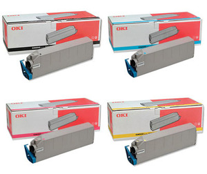 Oki Original 415152 Toner Cartridge Multipack (Black/Cyan/Magenta/Yellow)