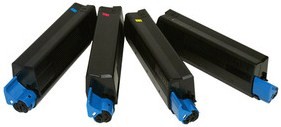 Compatible Oki 4196300 Set Of 4 Toner Cartridges (Black,Cyan,magenta,Yellow)