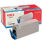 Original Oki 41963007 Cyan Toner Cartridge