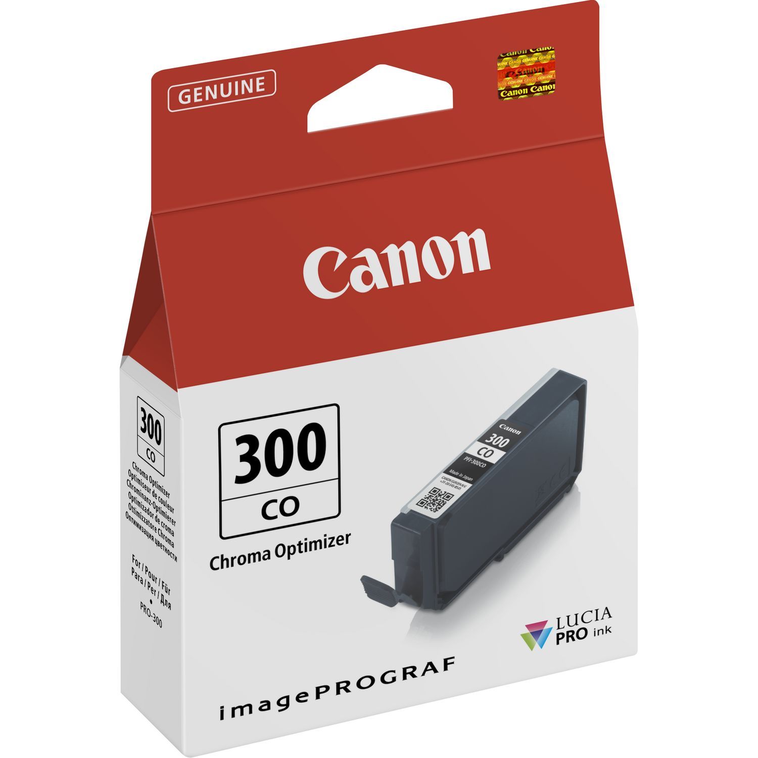 Original Canon PFI-300CO Chroma Optimiser Inkjet Cartridge 4201C001