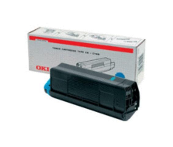 Original Oki 42127456 Cyan Toner Cartridge