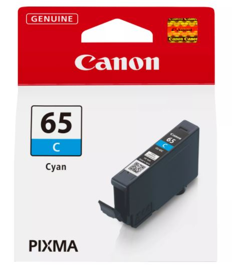 Original Canon CLI-65C Cyan Inkjet Cartridge 4216C001