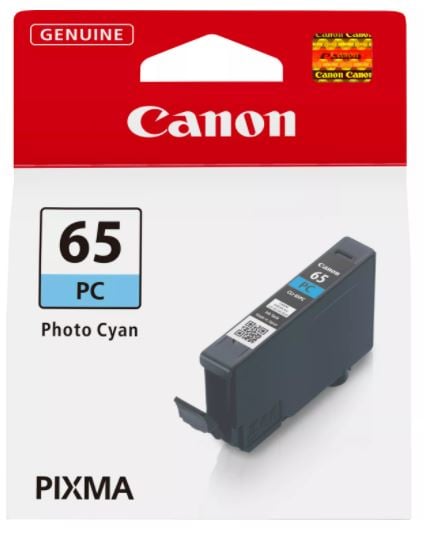 Original Canon CLI-65PC Photo Cyan Inkjet Cartridge 4220C001