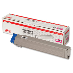 Original Oki 42918914 Magenta Toner Cartridge