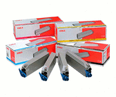 Original Oki 43112702 Rainbow Pack (4 Cartridges)