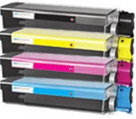 Compatible Oki 4338190 Set Of 4 Toner Cartridges (Black,Cyan,Magenta,Yellow)
