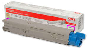 Original Oki 43459330 Magenta Toner Cartridge