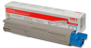 Original Oki 43459331 Cyan Toner Cartridge