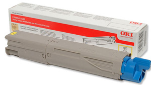 Original Oki 43459433 Yellow Toner Cartridge