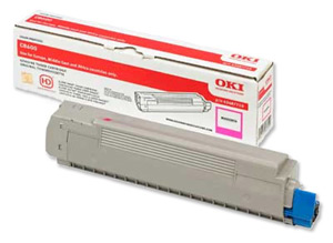 Original Oki 43487710 Magenta Toner Cartridge