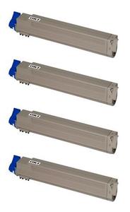 Original Oki 438371 Toner Cartridge Multipack (43837132/31/30/29)