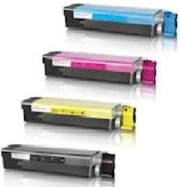Compatible Oki 4386572 Set Of 4 Toner Cartridges (Black,Cyan,Magenta,Yellow)