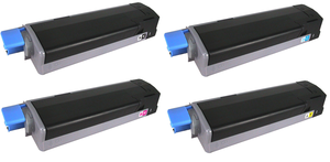 Compatible Oki 4431530 Toner Cartridge Multipack (Black/Cyan/Magenta/Yellow)