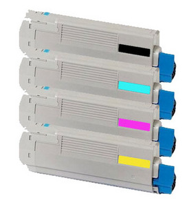 Oki Original 4484461 Toner Cartridge Multipack (Black/Cyan/Magenta/Yellow)
