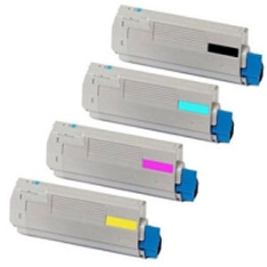 Original Oki 4484461 Toner Cartridge Multipack (44844616/5/4/3)