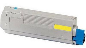 Original Oki 45536505 Yellow High Capacity Toner Cartridge