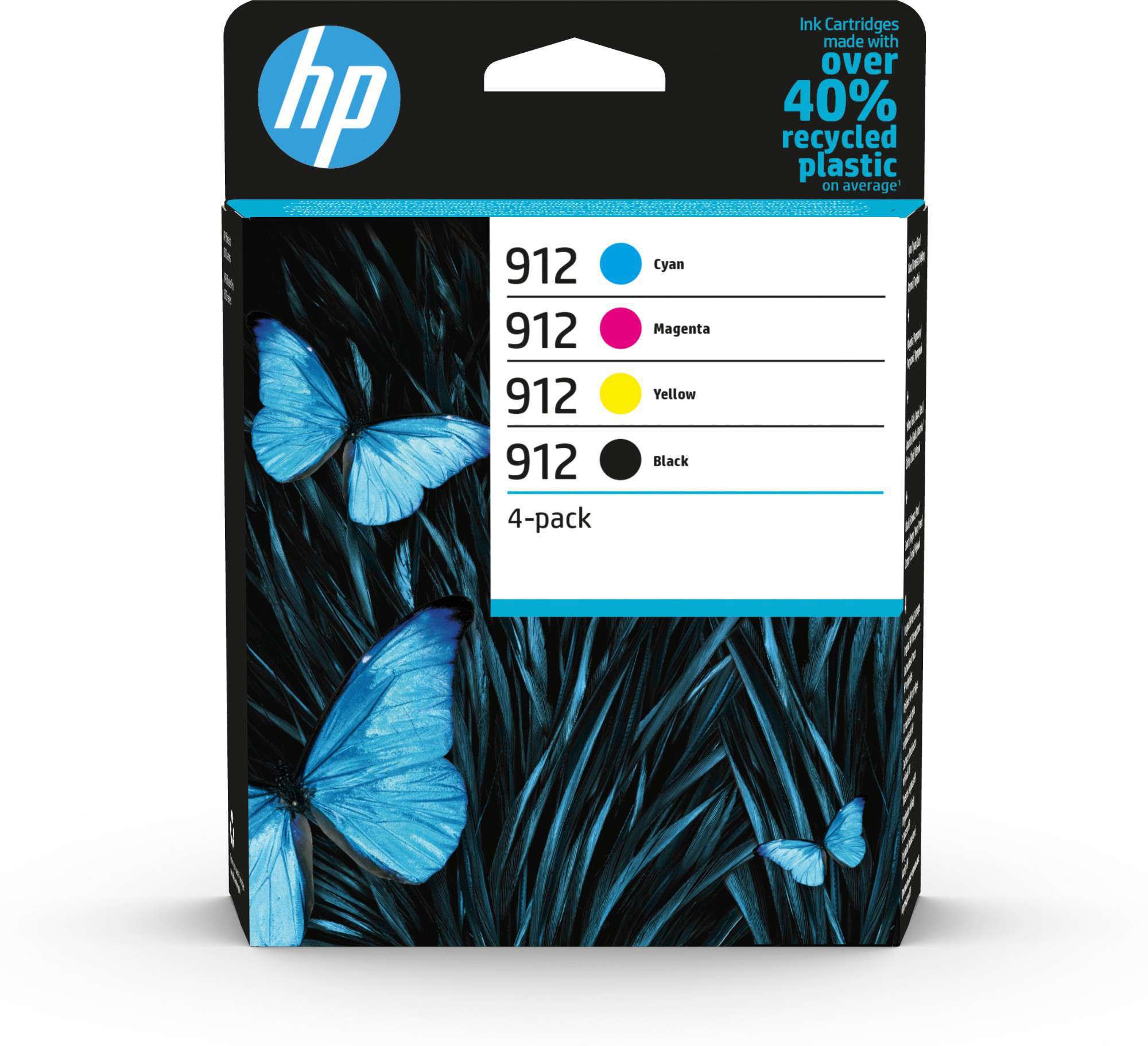 HP Original 912 Combo Pack Of 4 Ink Cartridges 6ZC74AE