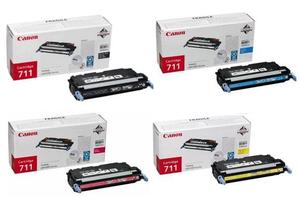 Canon Original 711 Toner Cratridge Multipack (Black/Cyan/Magenta/Yellow)