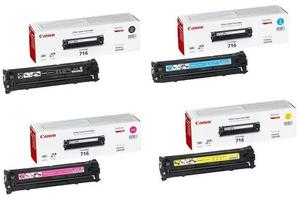 Canon Original 716 Toner Cartridge Multipack (Black/Cyan/Magenta/Yellow)