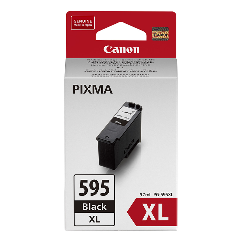 Original Canon PG-595XL Black Ink Cartridge 7170C001