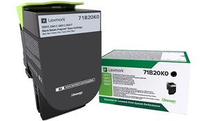 Original Lexmark 71B20K0 Black Toner Cartridge