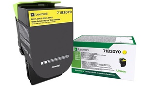 Original Lexmark 71B20Y0 Yellow Toner Cartridge