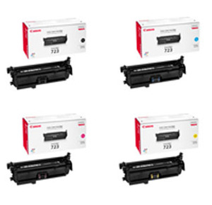 Canon Original 723 Toner Cartridge Multipack (Black/Cyan/Magenta/Yellow)