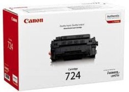 
	Canon Original 724 Black Toner Cartridge (3481B002AA)
