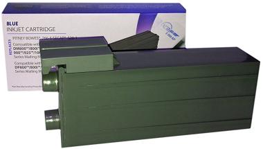 
	Compatible Pitney Bowes 767-8B Blue Franking Cartridge
