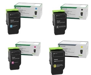 Lexmark Original 78C2X 4 Colour Extra High Capacity Toner Cartridge Multipack (78C2XK0/C0/M0/Y0)