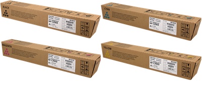 Original Ricoh 8418 Toner Cartridge Multipack (841817/20/19/18)