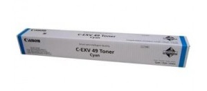 Canon Original C-EXV49 Cyan Toner Cartridge (8525B002)