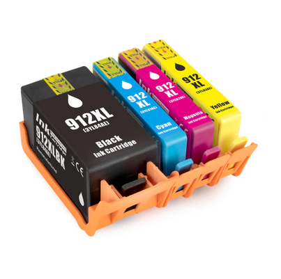 Compatible HP 912XL Full set of 4 Ink Cartridges Black/Cyan/Magenta/Yellow