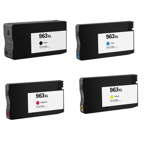 Compatible HP 963XL Full set of 4 Ink Cartridges Black/Cyan/Magenta/Yellow