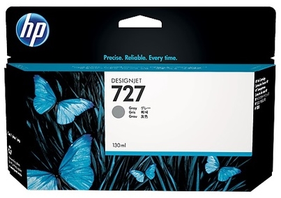 Original HP 727 High Capacity Grey Ink Cartridge (B3P24A)