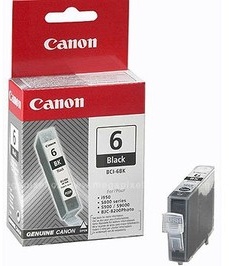 Canon Original BCI-6BK Black Ink Cartridge

