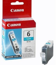 Canon Original BCI-6C Cyan Ink Cartridge
