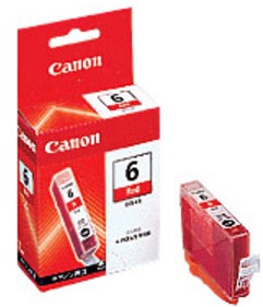 Canon Original BCI-6R Red Ink Cartridge
