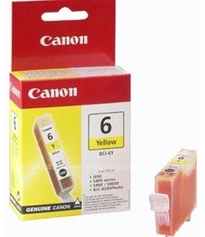 Canon Original BCI-6Y Yellow Ink Cartridge
