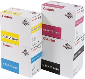 Canon Original C-EXV21 Toner Cartridge Multipack (Black/Cyan/Magenta/Yellow)