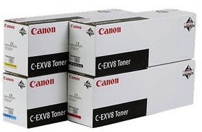 Original Canon C-EXV8 Toner Cartridge Multipack (7629A002/7628A002AA/7627A002/7626A002AA)