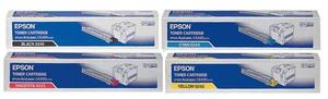 Epson Original S05024 Toner Cartridge Multipack (Black/Cyan/Magenta/Yellow)