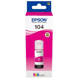 Original Epson 104 Magenta Ecotank Ink Bottle (C13T00P340)