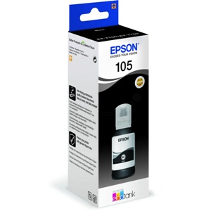 Original Epson 105 Black Ecotank Ink Bottle (C13T00Q140)