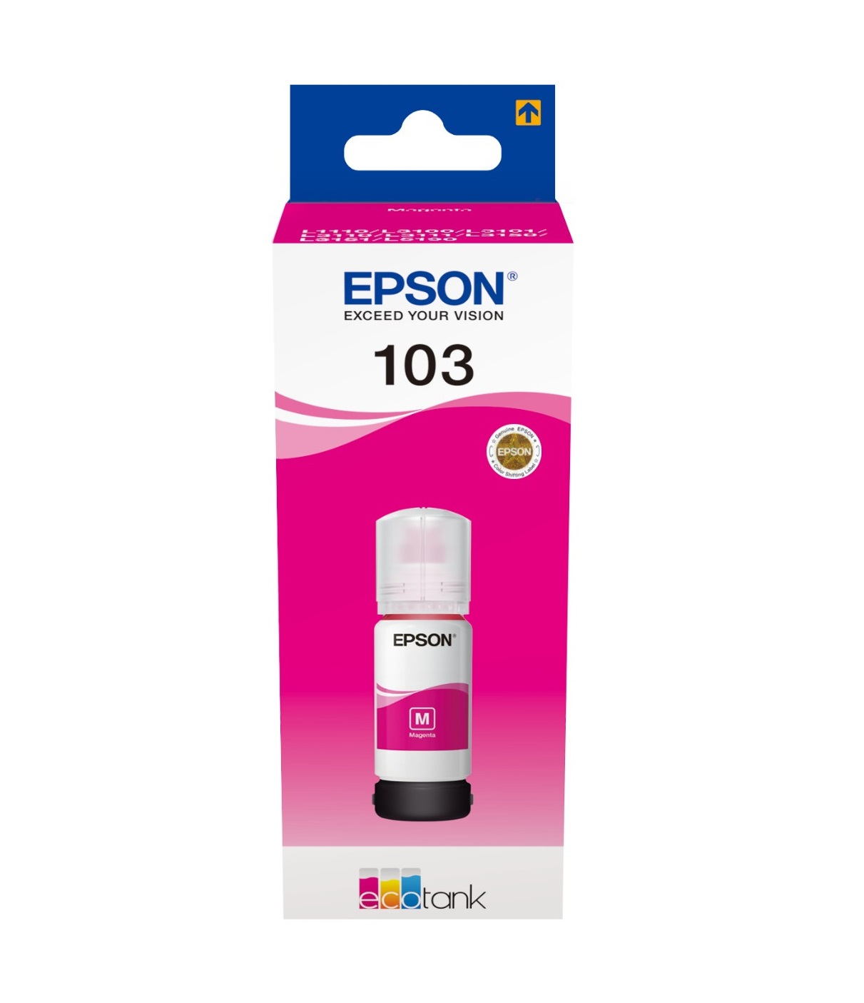 Original Epson 103 Magenta Ecotank Ink Bottle C13T00S34A