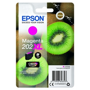 Original Epson 202XL Magenta High Capacity Inkjet Cartridge (C13T02H34010)