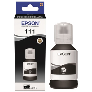 Original Epson 111 Black Ink Bottle (C13T03M140)