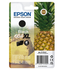 Original Epson 604XL Black High Capacity Inkjet Cartridge C13T10H14010